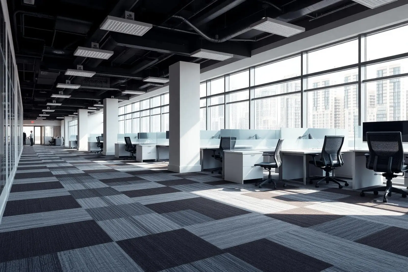 Carpet Tiles supply and installation in Dubai & UAE by Azeemah Floors