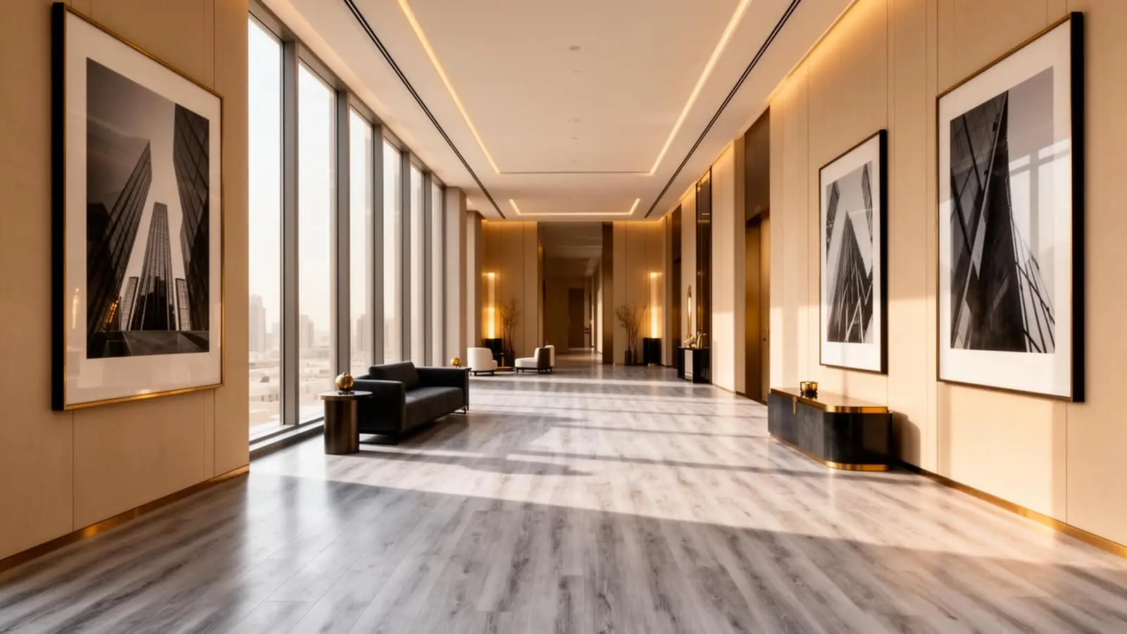 Premium flooring installation by Azeemah Floors in Dubai